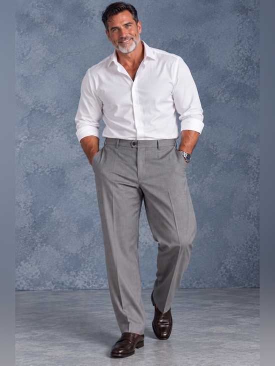 Lauren Ralph Lauren Other - Lauren Ralph Lauren Men's Gray Wool Blend Dress Pants Size 40